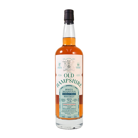 Old Hampshire White Mountain Single Malt Whiskey